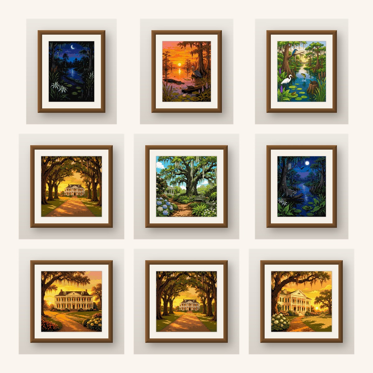 Southern Manors and Bayous — Complete Bundle