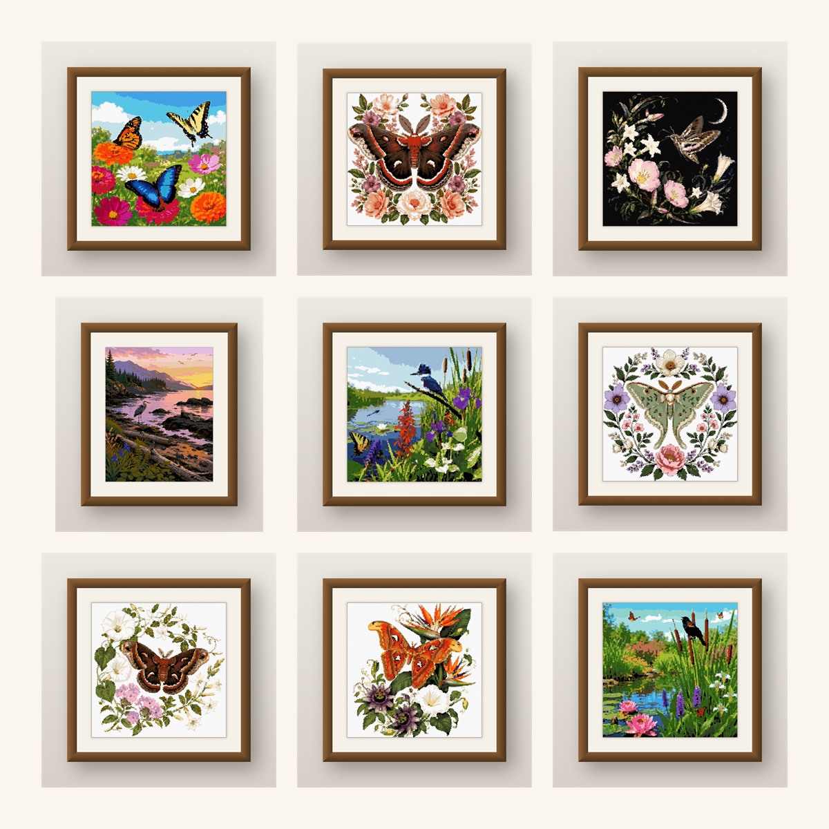 Birds Butterflies and Moths — Complete Bundle