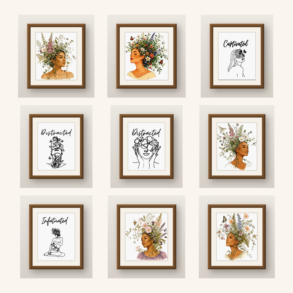Floral Women — Complete Bundle